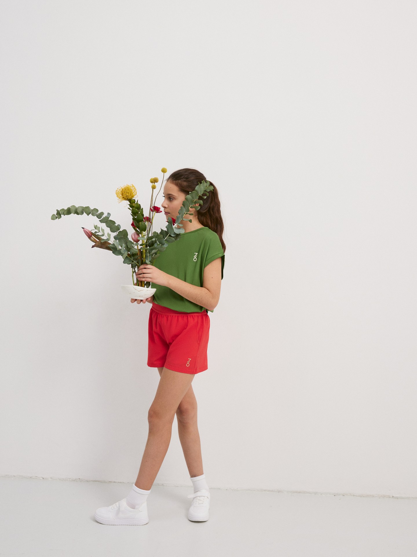 Шорты для девочек 7/6 Kira Shorts - Red Alert