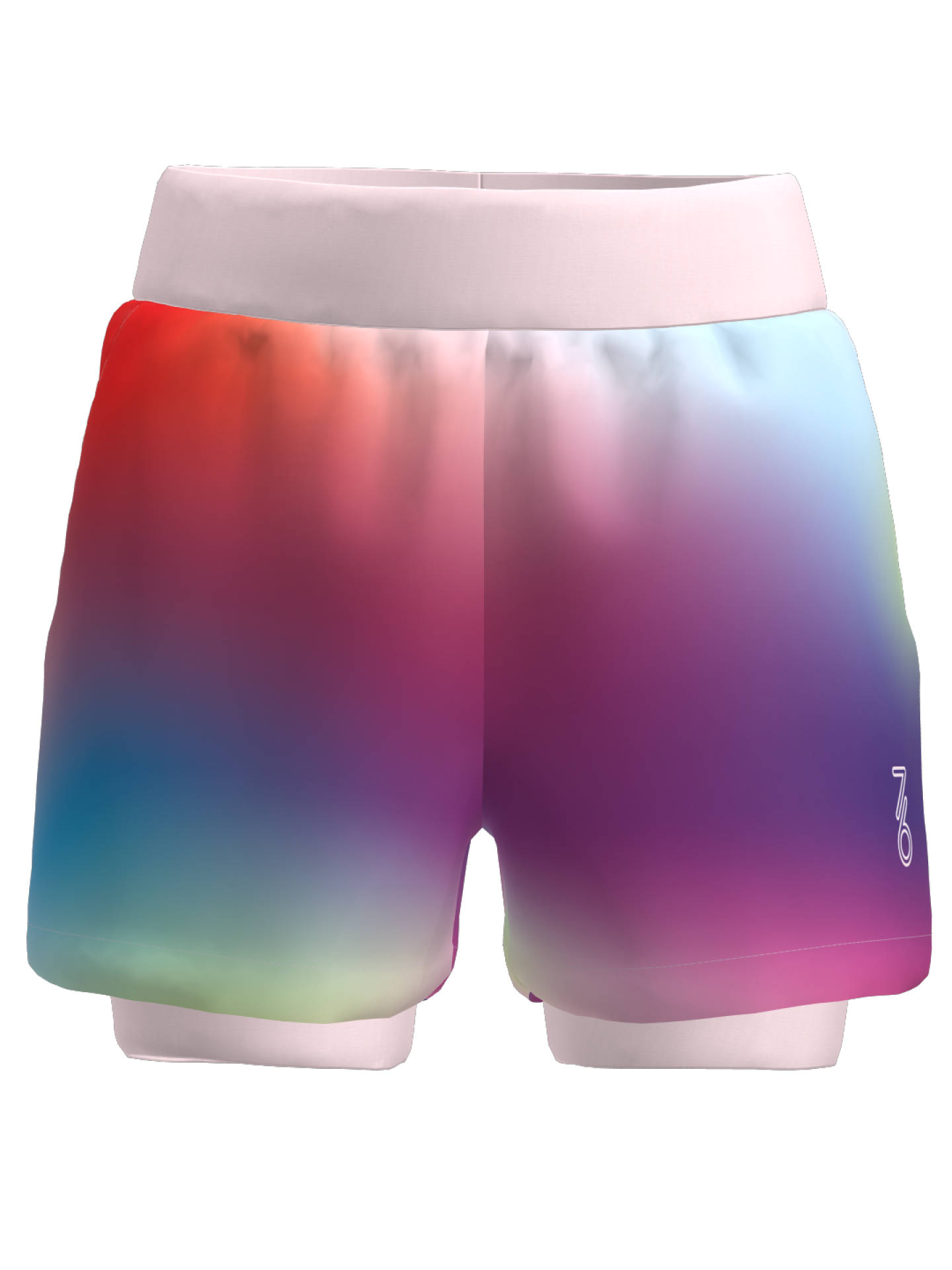 Шорты для девочек 7/6 Poly Shorts - Gradient