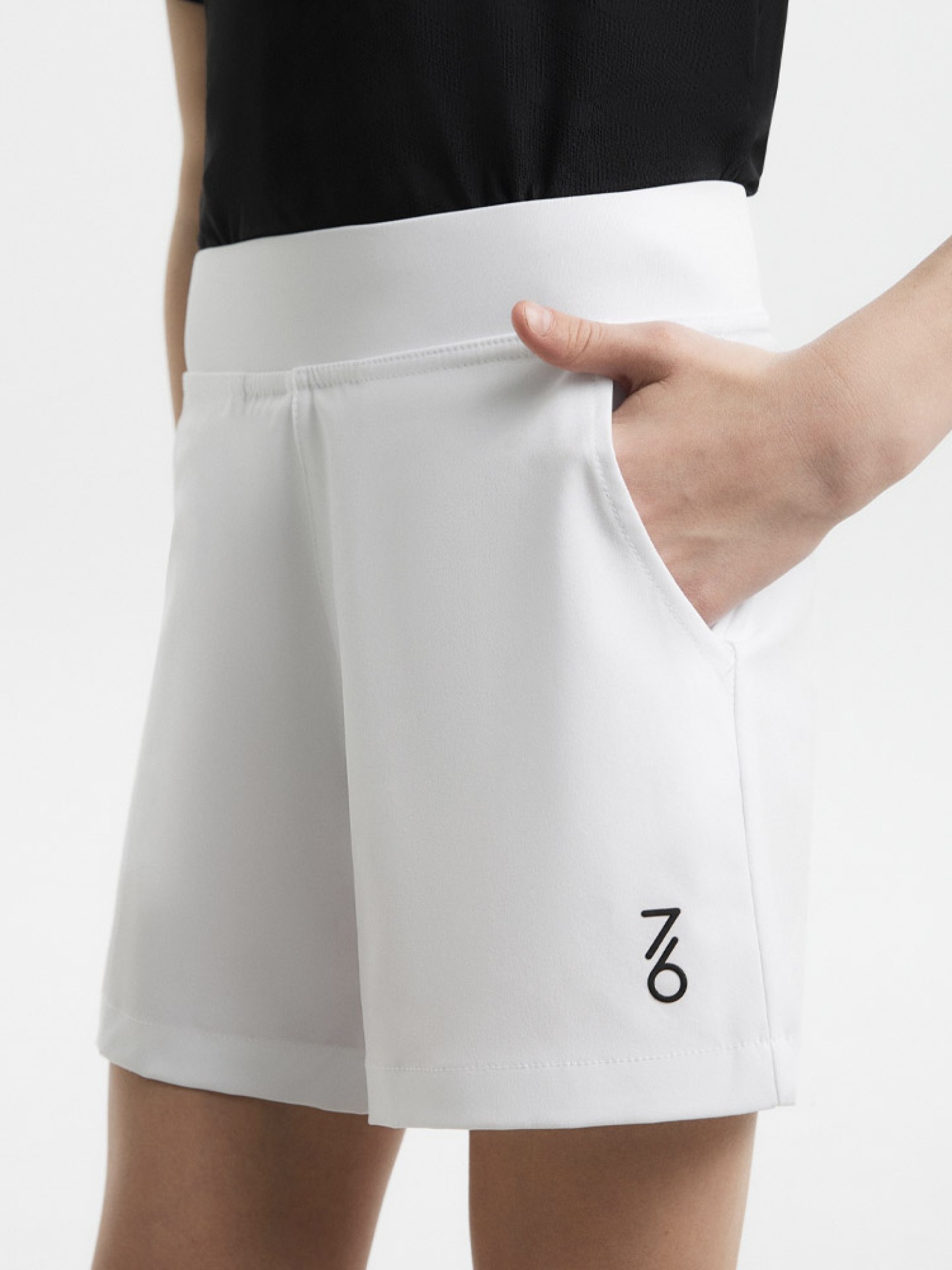 Шорты для девочек 7/6 Poly Shorts - White