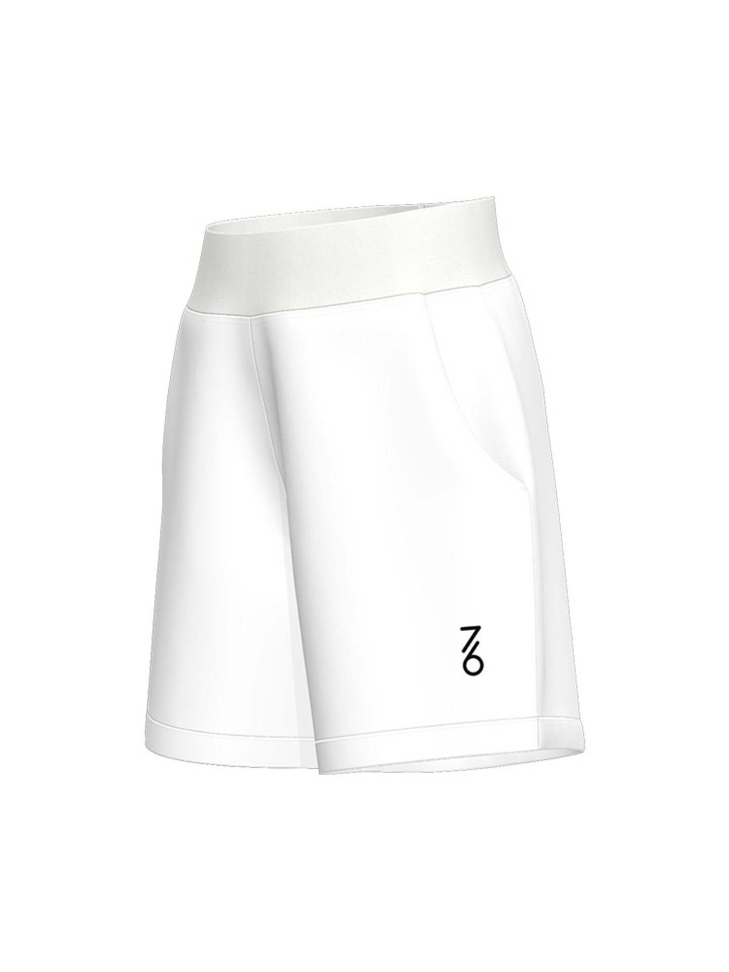 Шорты для девочек 7/6 Poly Shorts - White