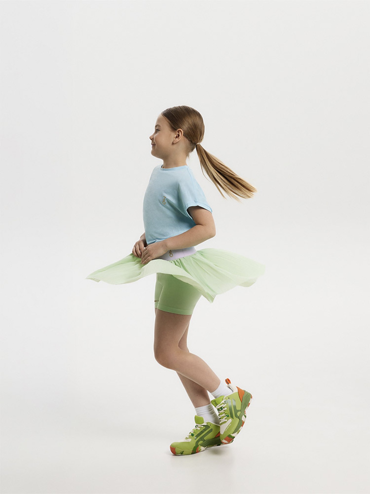 Юбка детская 7/6 Kristy Skirt - Light Green/Lavander