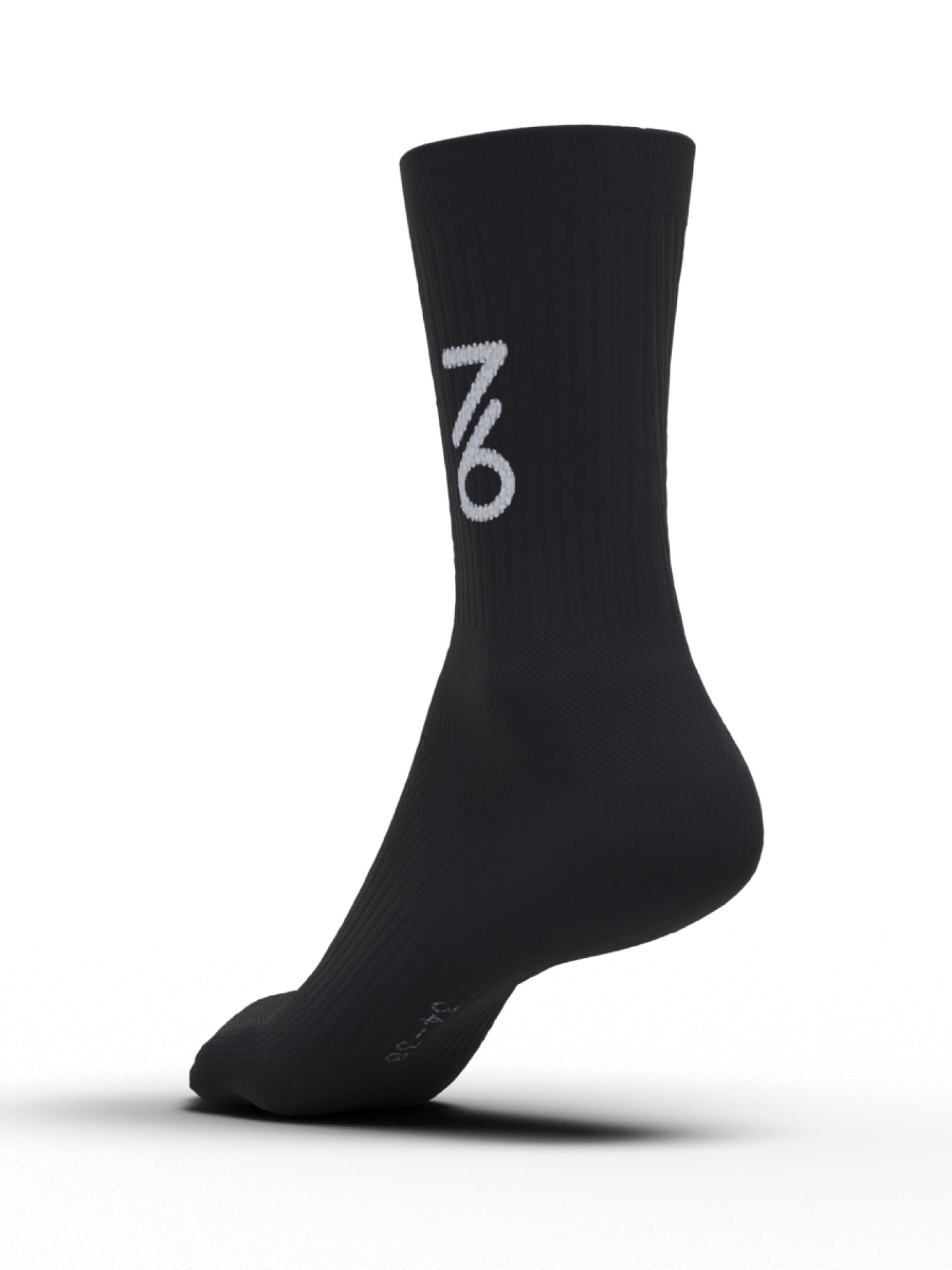 Теннисные носки 7/6 Tour Crew Black