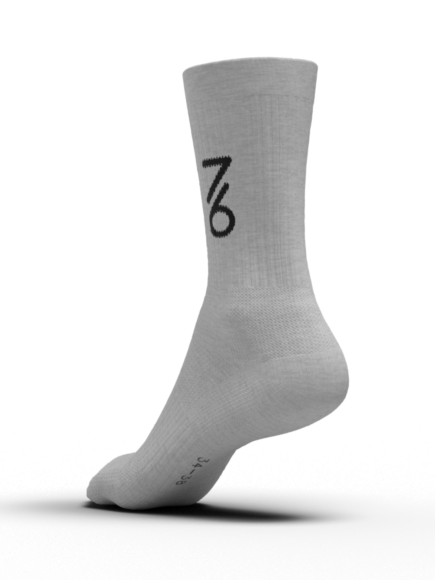 Теннисные носки 7/6 Tour Crew Grey