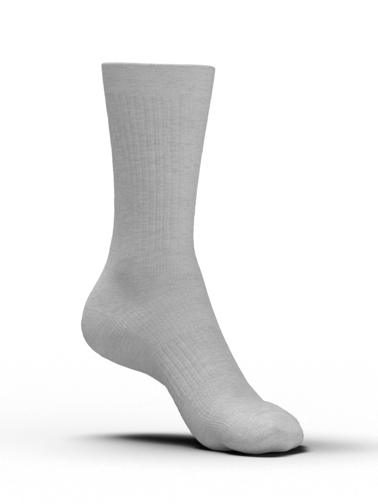 Теннисные носки 7/6 Tour Crew Grey