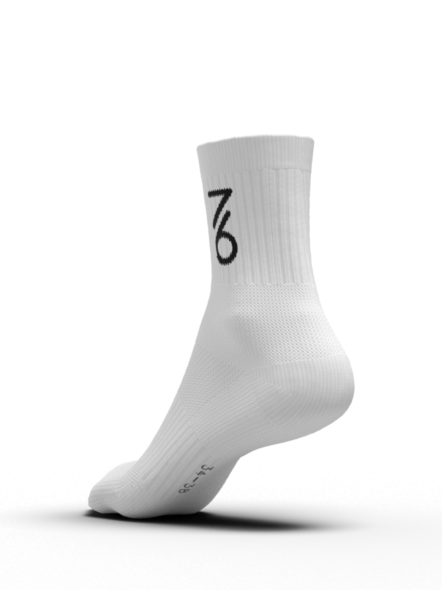 Теннисные носки 7/6 Tour Quater White
