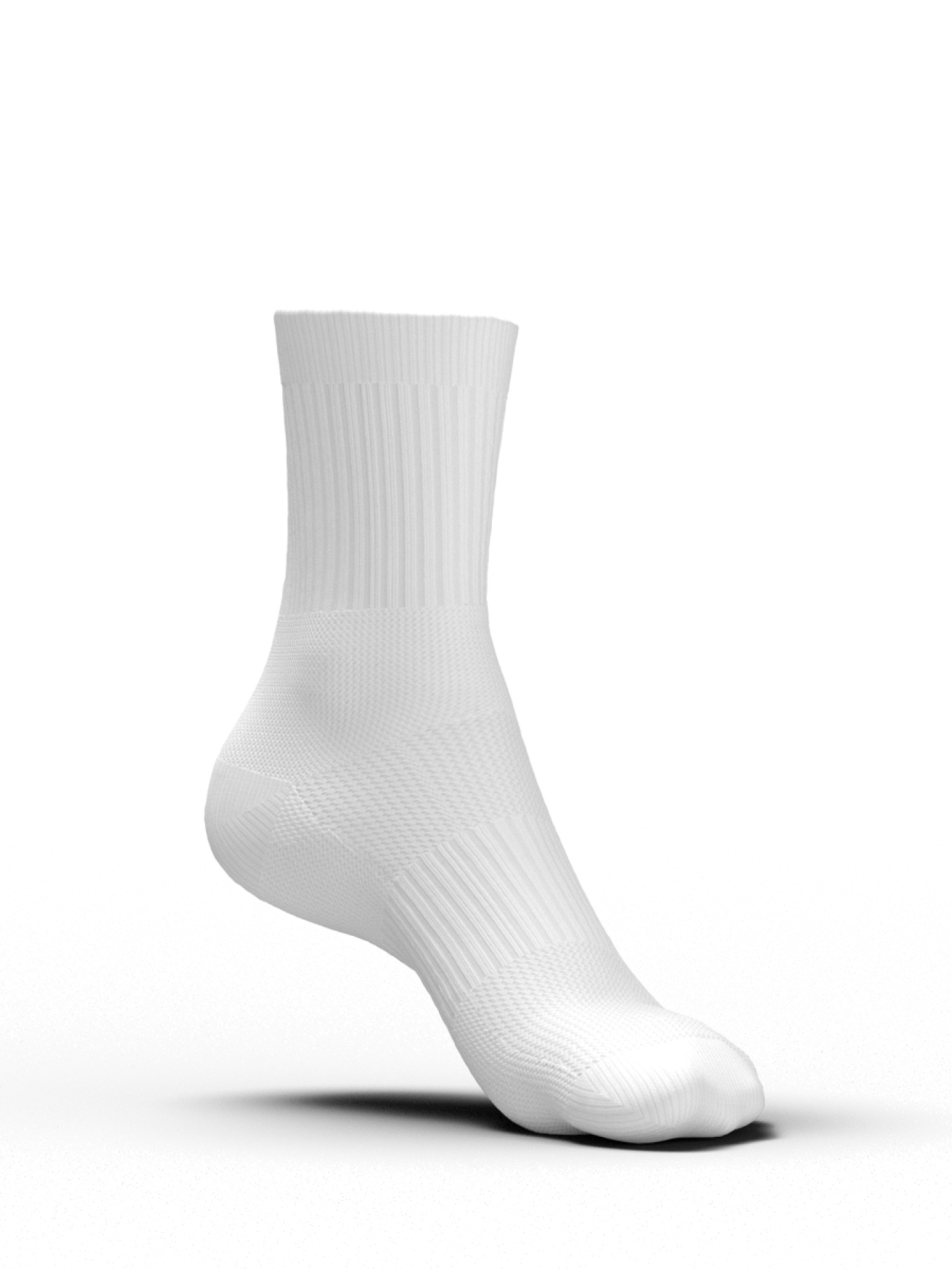 Теннисные носки 7/6 Tour Quater White