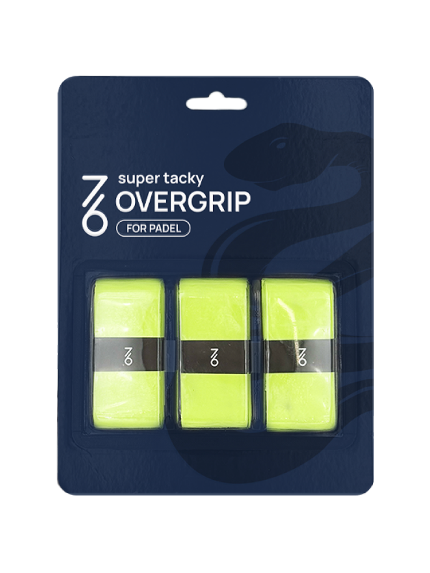 Овергрип 7/6 Padel Super Tacky Fluorescent Yellow 3 шт.