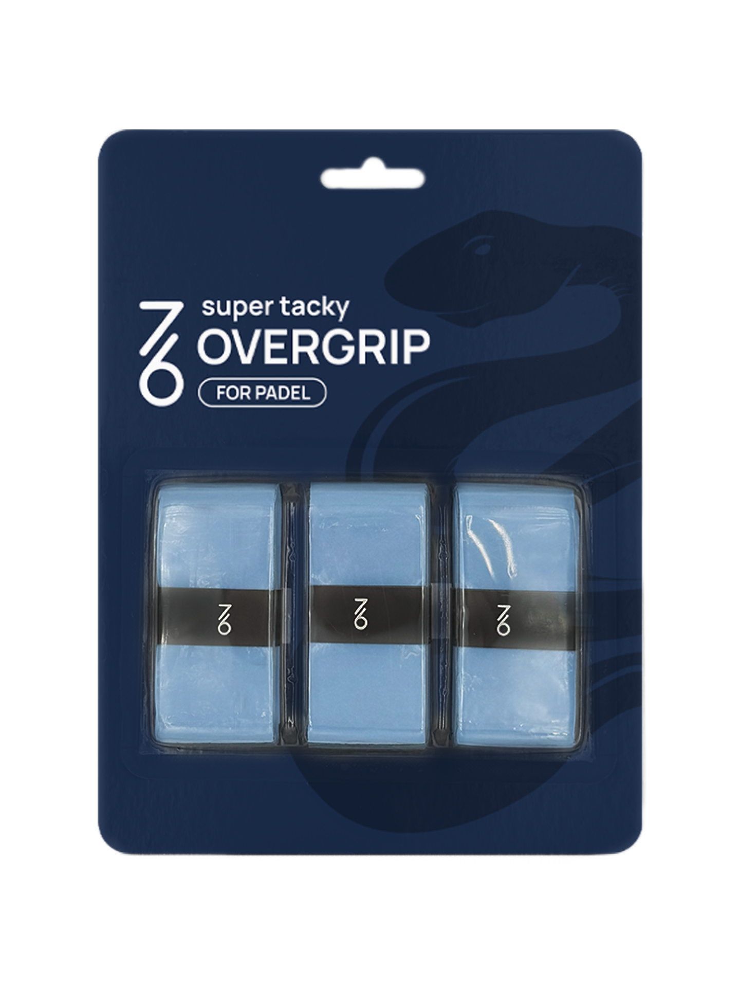 Овергрип 7/6 Padel Super Tacky Light Blue 3 шт.