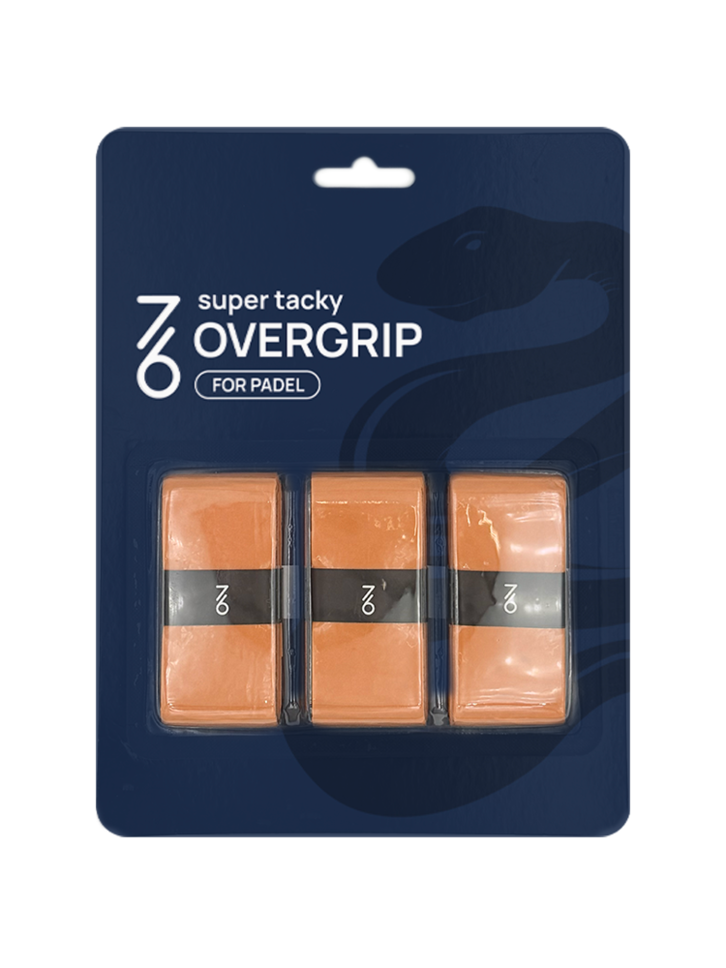 Овергрип 7/6 Padel Super Tacky Orange 3 шт.