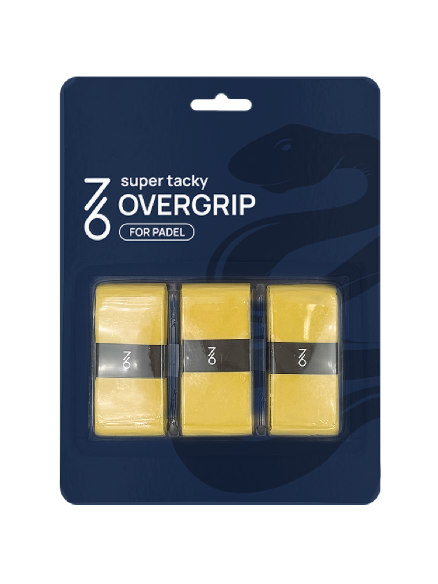 Овергрип 7/6 Padel Super Tacky Yellow 3 шт.