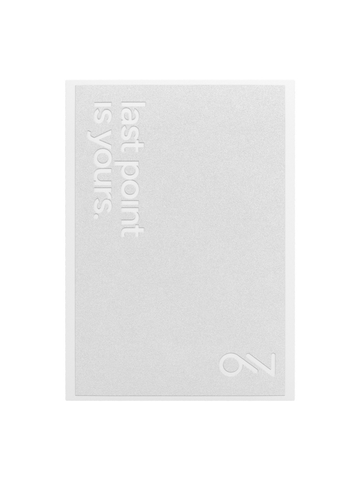 Полотенце махровое 7/6 White 50*70