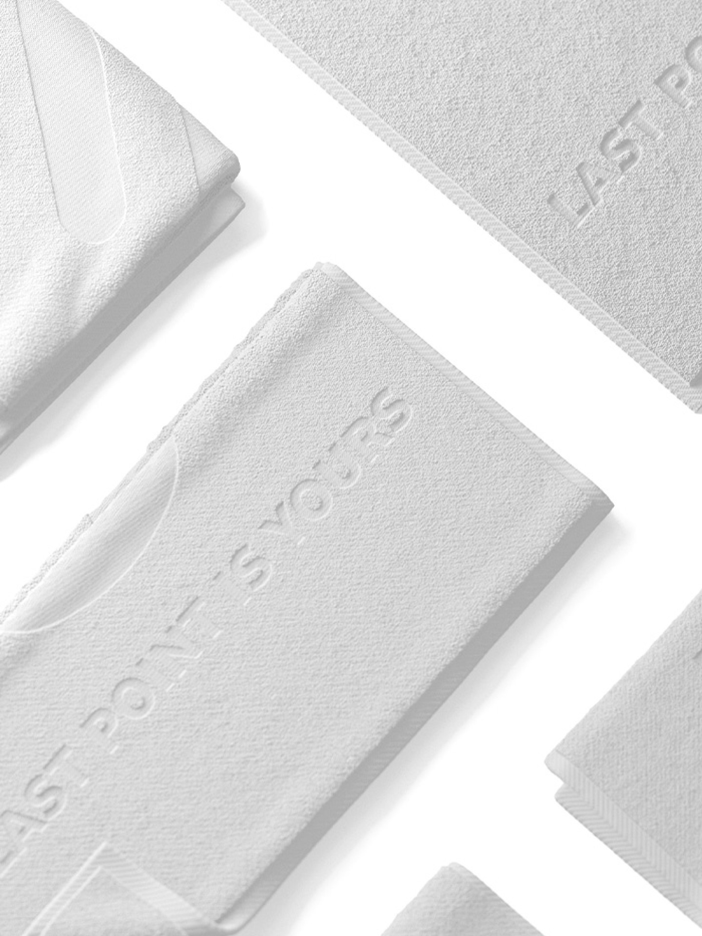 Полотенце махровое 7/6 White 70*140