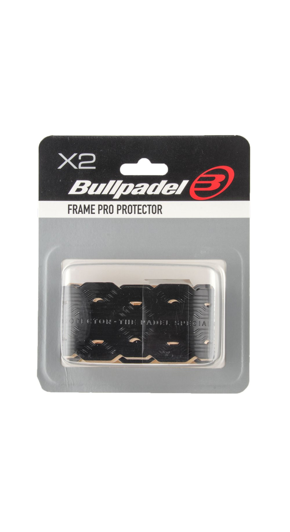 Лента для защиты обода падел-ракетки Bullpadel PRO (2 штуки) черные