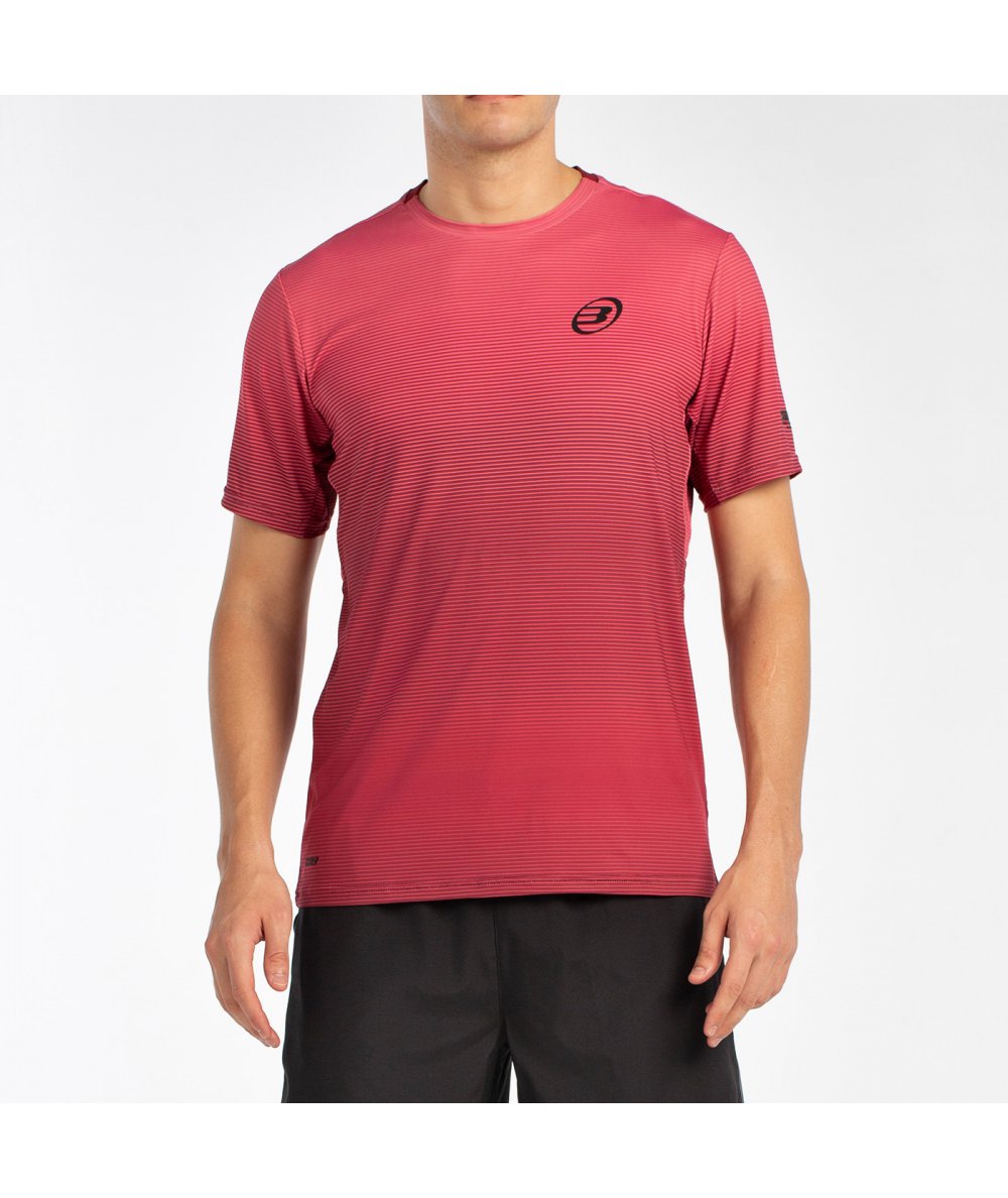 Футболка мужская Bullpadel MUSICA, красно бордовый