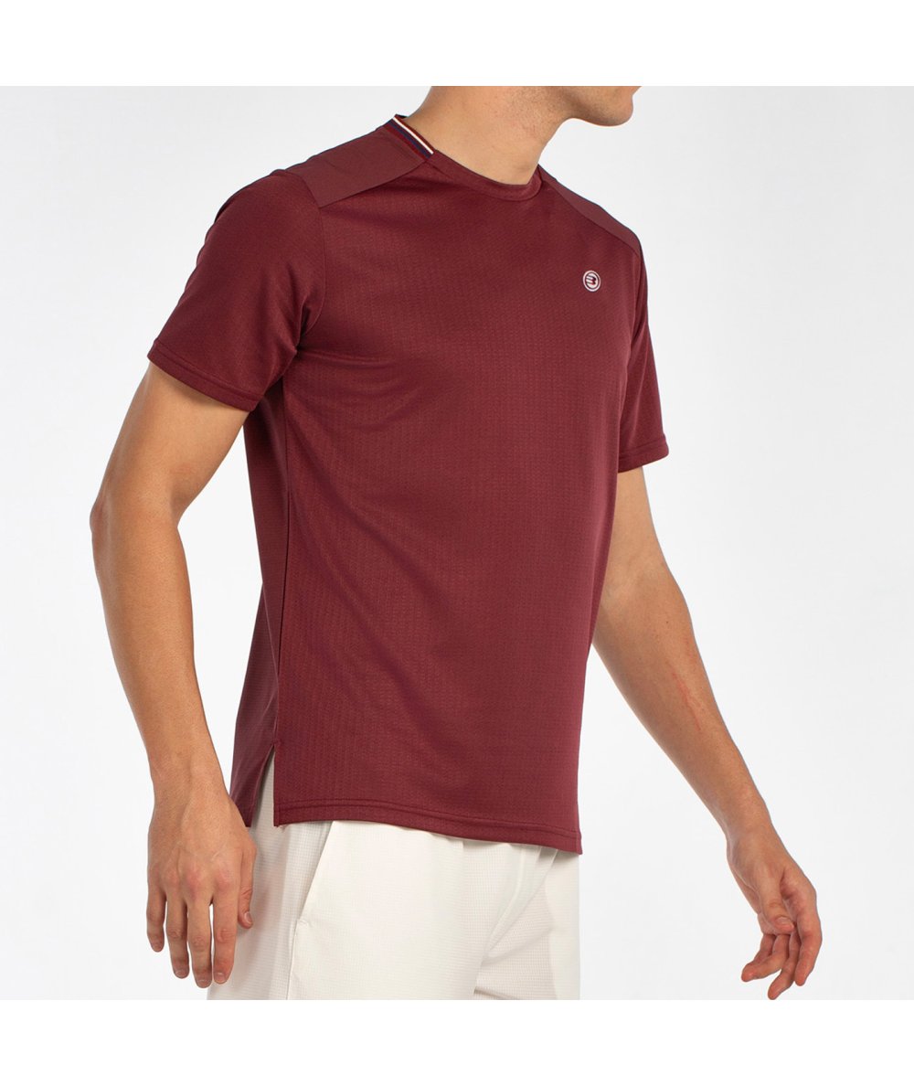 Футболка мужская Bullpadel ACRUX, бордовый