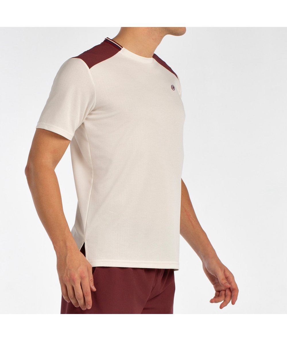 Футболка мужская Bullpadel ACRUX, молочный белый