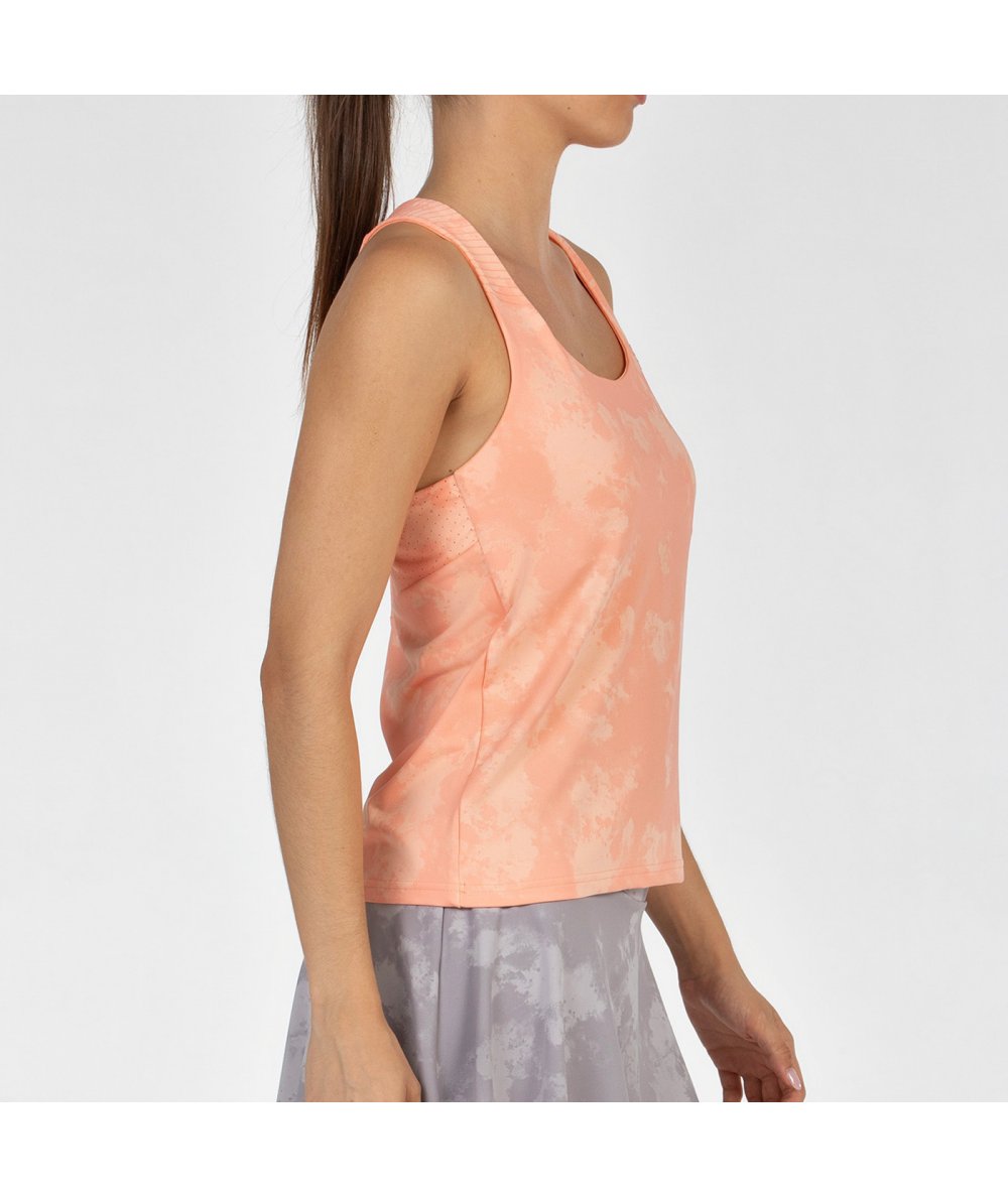 Майка женская Bullpadel EXORO, персиковый