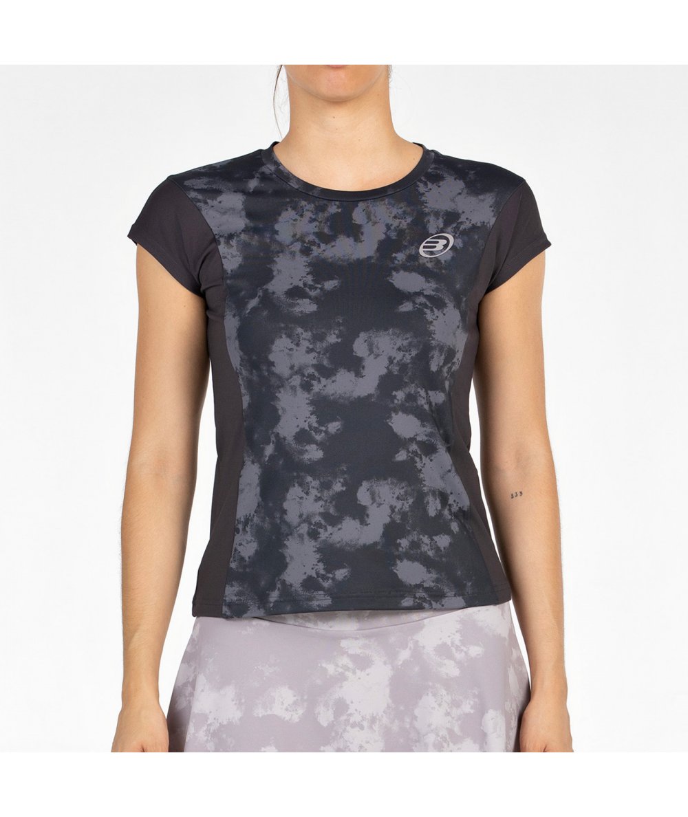 Футболка женская Bullpadel EDUJE, графитовый черный