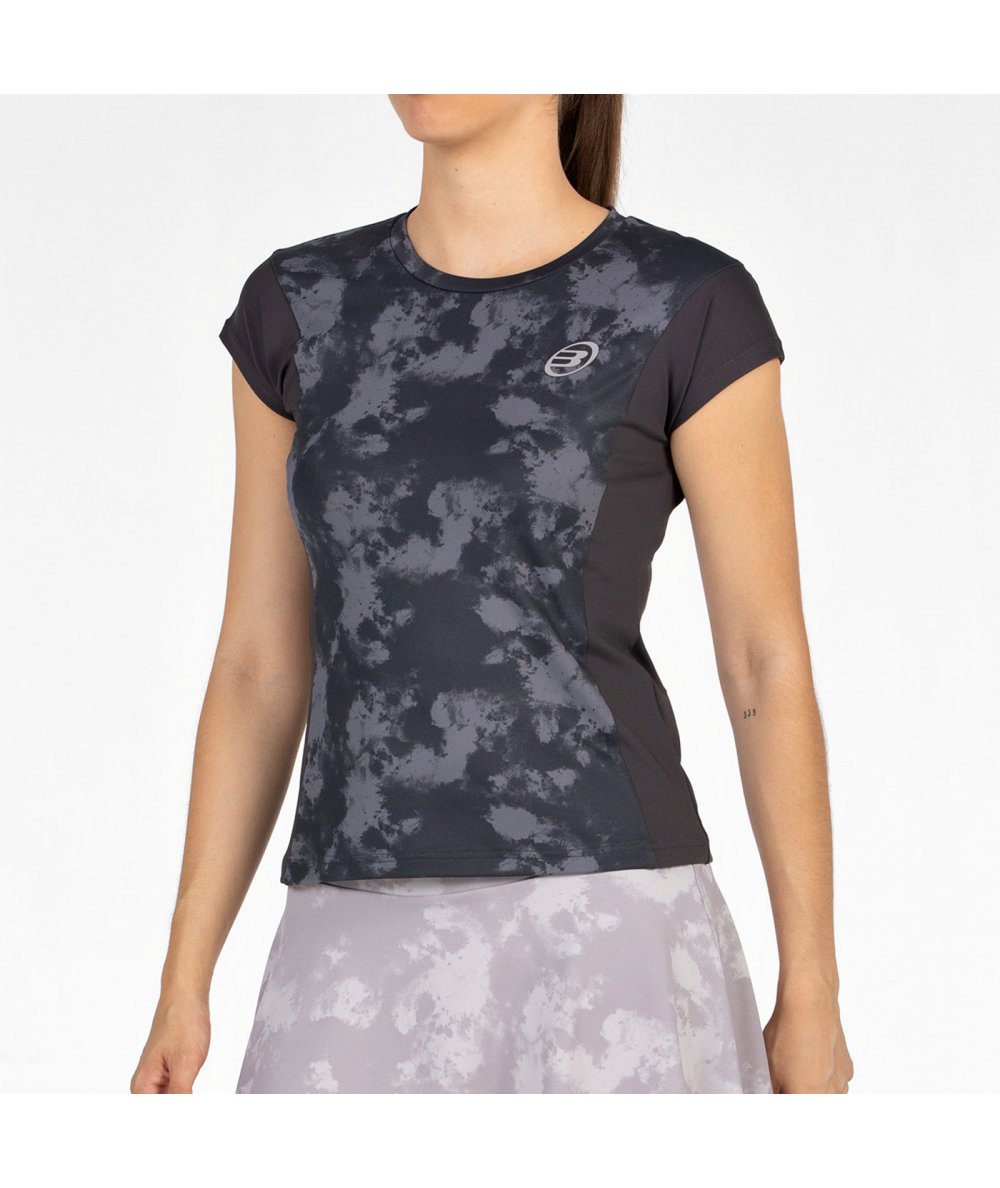 Футболка женская Bullpadel EDUJE, графитовый черный