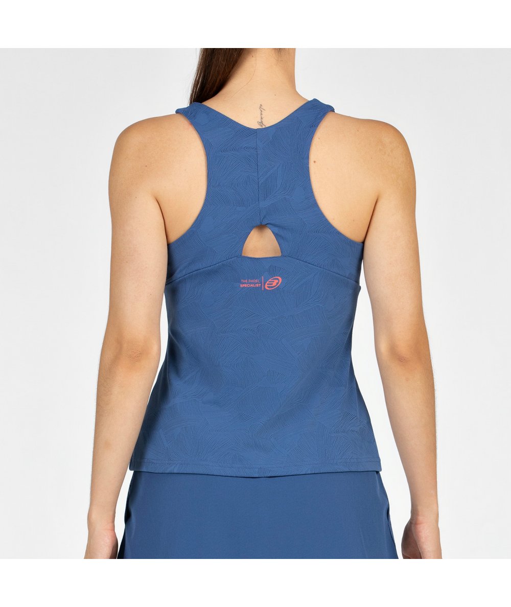 Майка женская Bullpadel CORTEGA, яркий синий