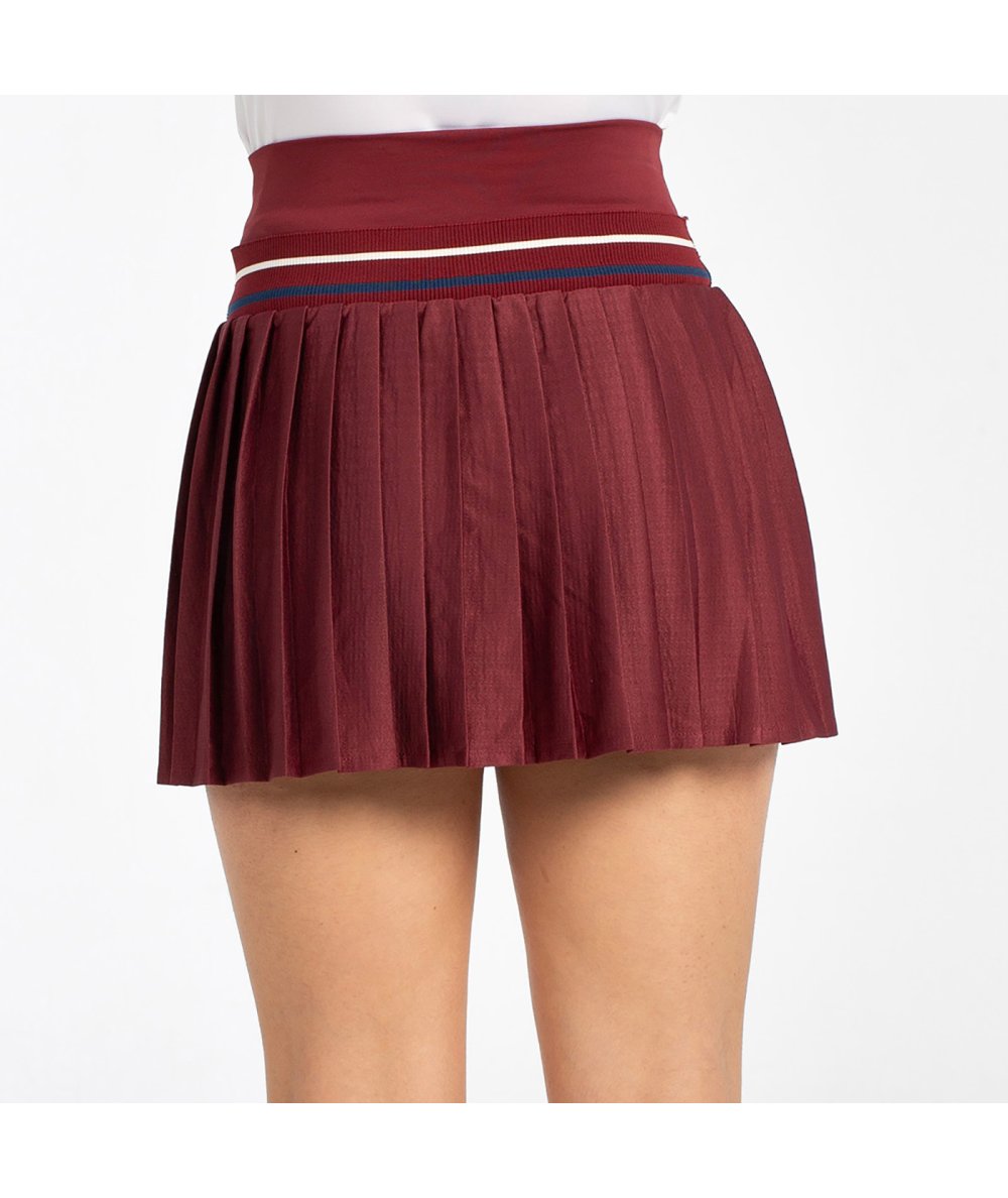 Юбка женская Bullpadel ATRIA, бордовый