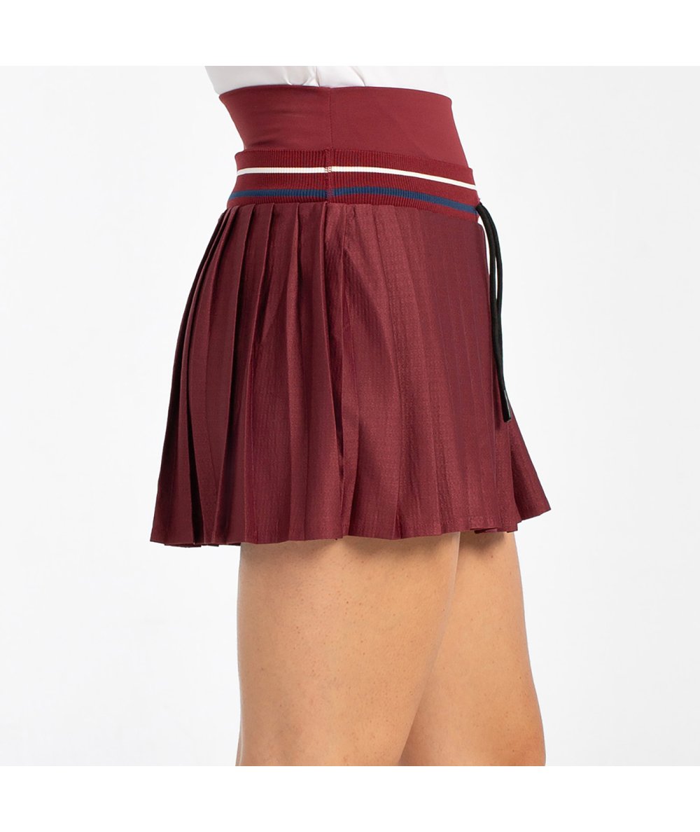 Юбка женская Bullpadel ATRIA, бордовый