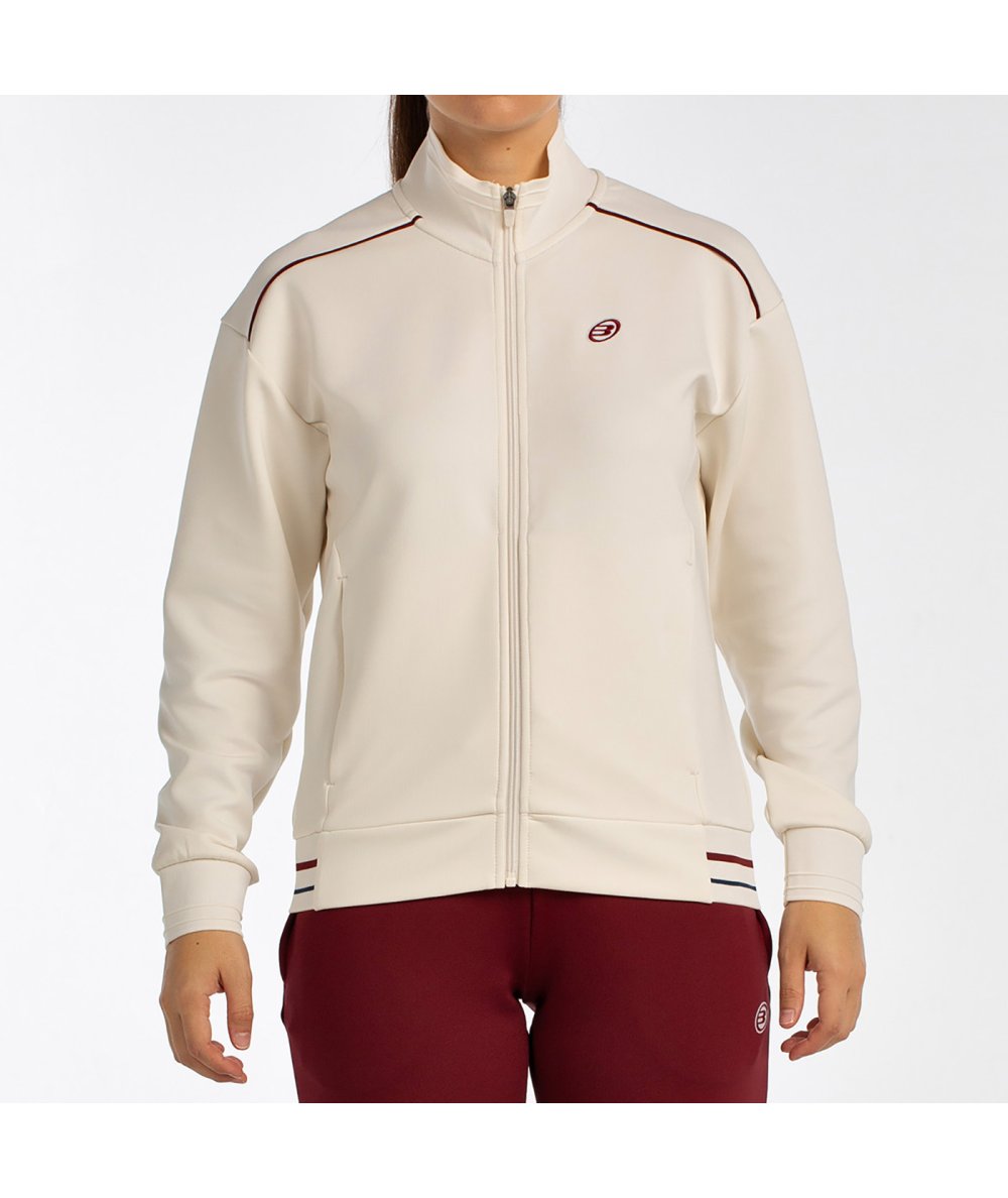 Куртка женская (трикотаж) Bullpadel ALSA, молочный белый