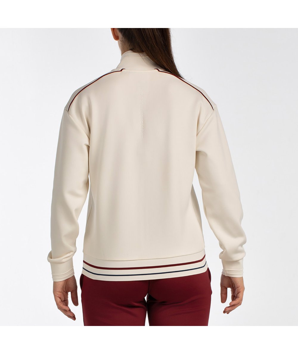 Куртка женская (трикотаж) Bullpadel ALSA, молочный белый