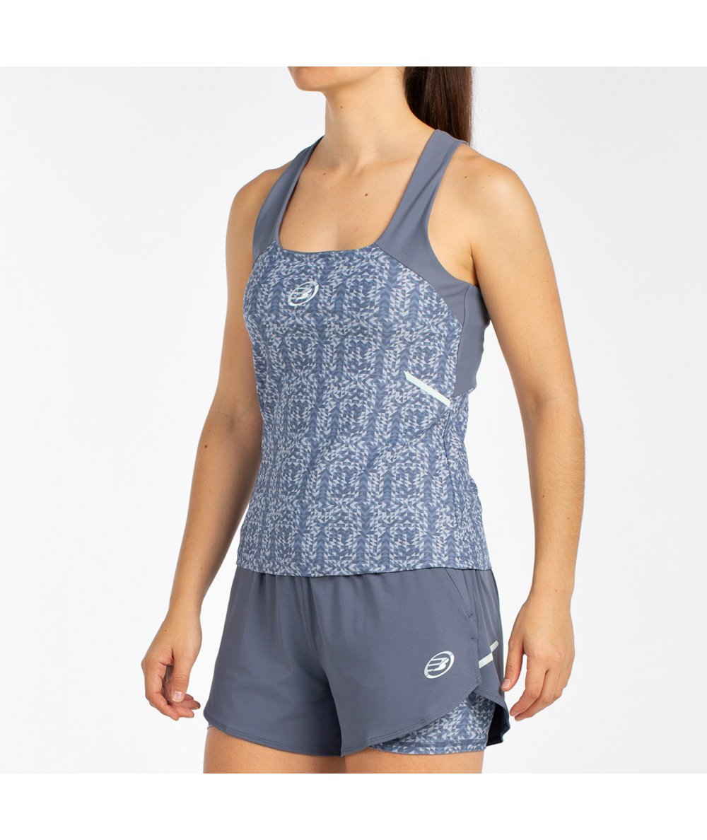 Майка женская Bullpadel OILOS, синий лавандовый