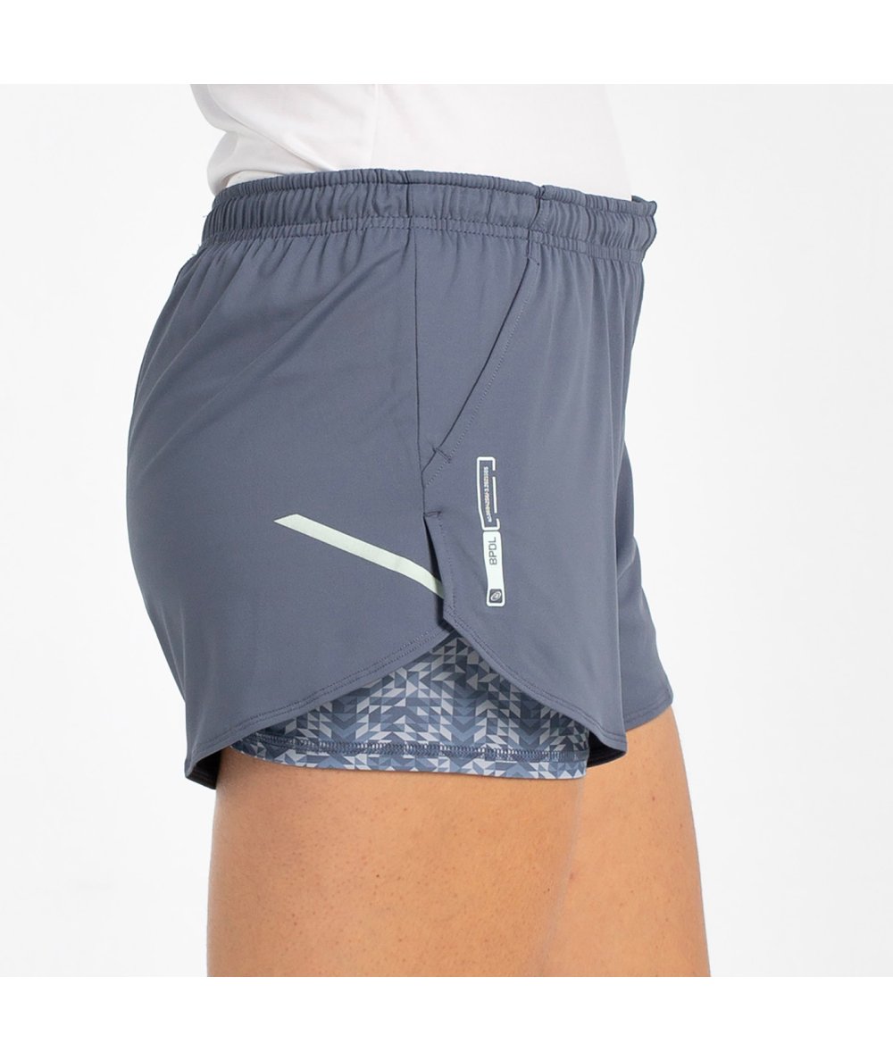 Шорты женские Bullpadel OZONO, синий лавандовый