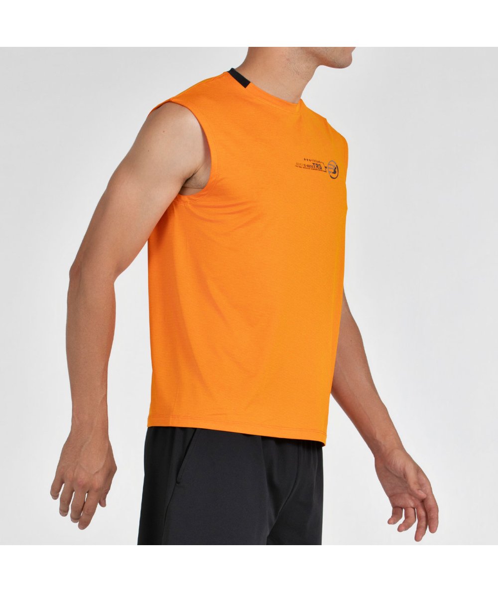 Майка мужская Bullpadel BELENO, оранжевый меланж