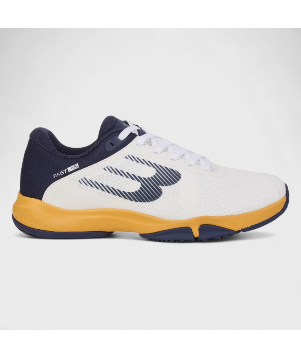 Кроссовки мужские Bullpadel для падел-тенниса HYBRID FLY 25I, белый /оранжевый