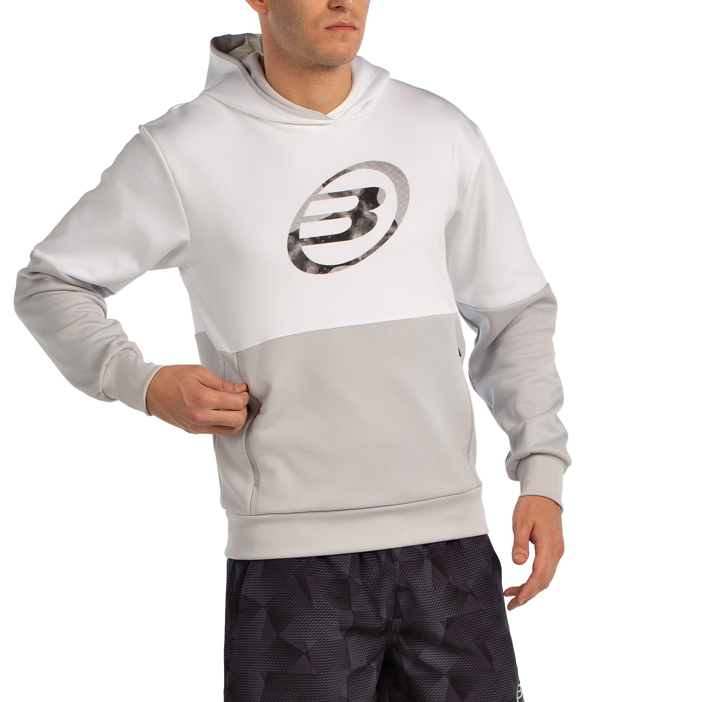 Толстовка мужская Bullpadel BOYAL, белый