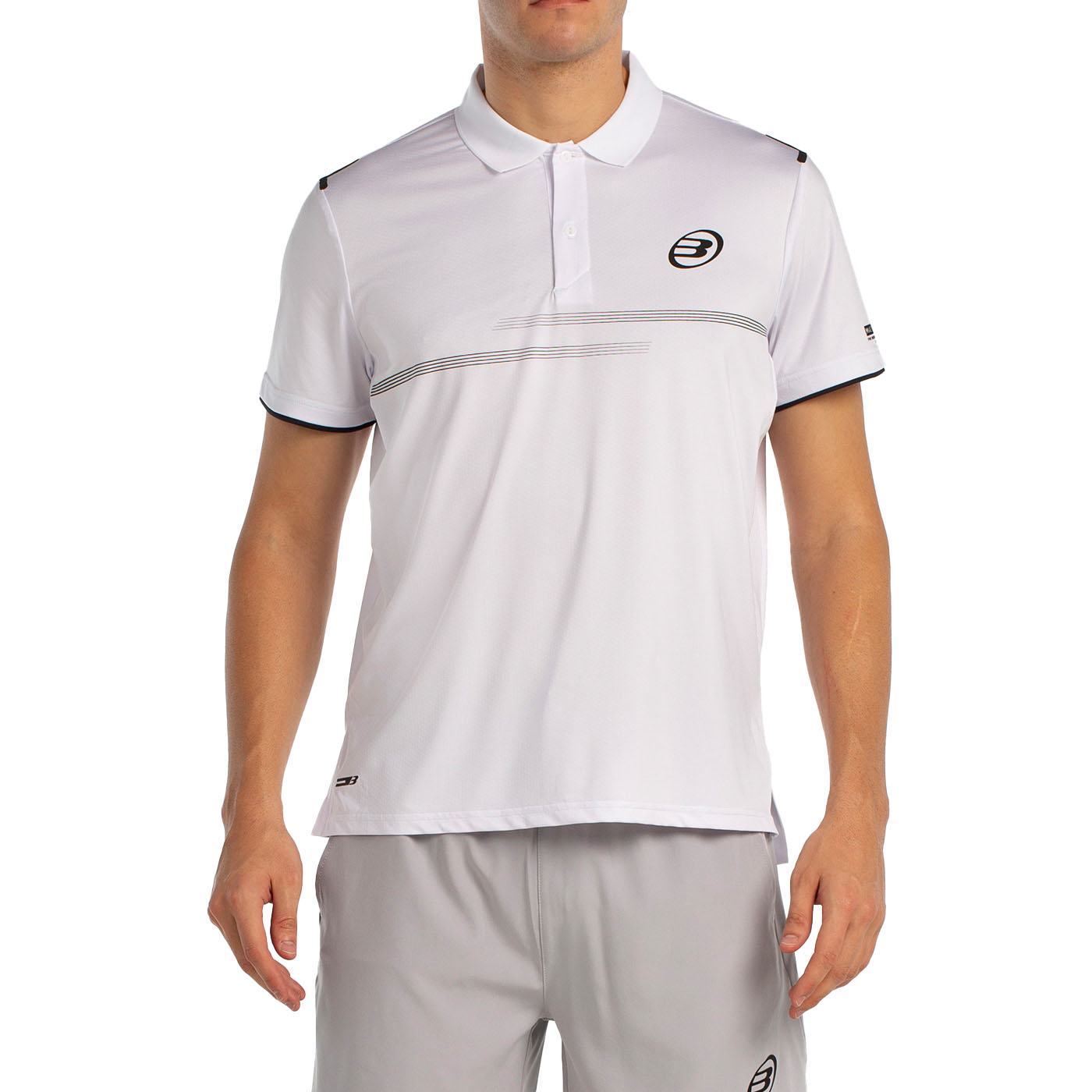 Футболка-поло мужская Bullpadel MENKAR, белый