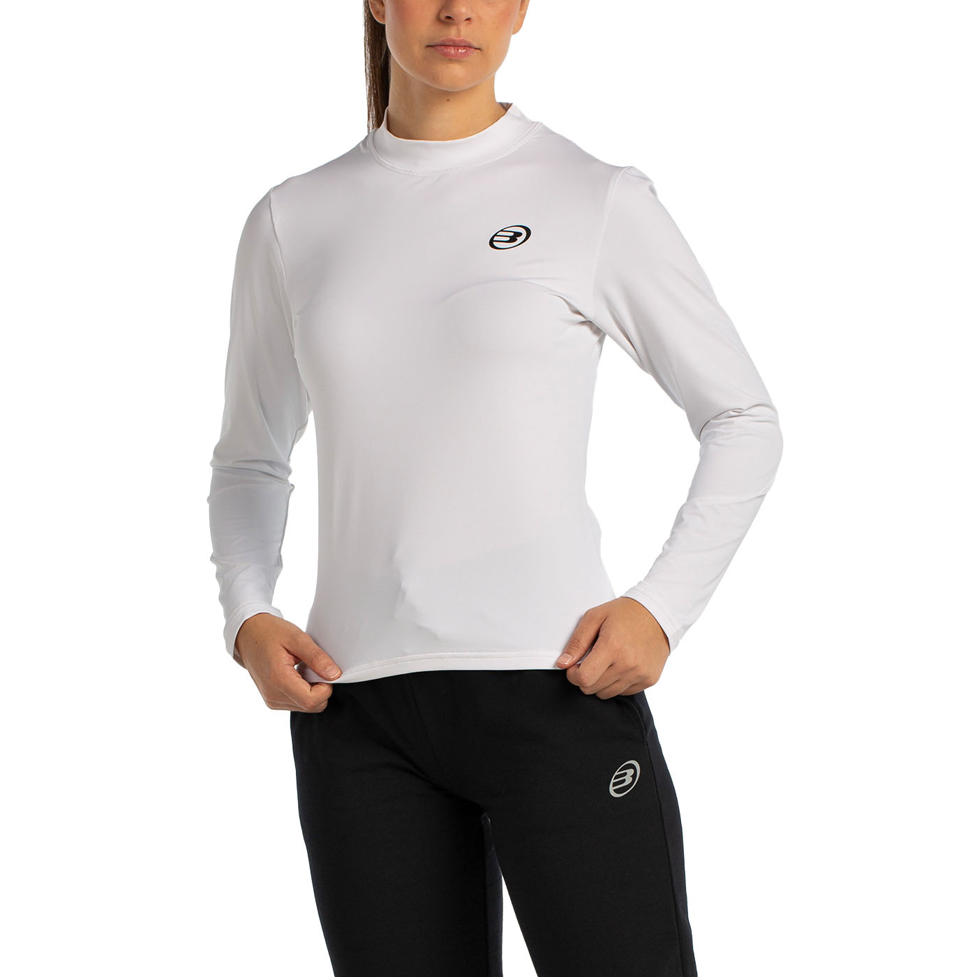 Футболка женская Bullpadel с длинными рукавами BELDO, белый