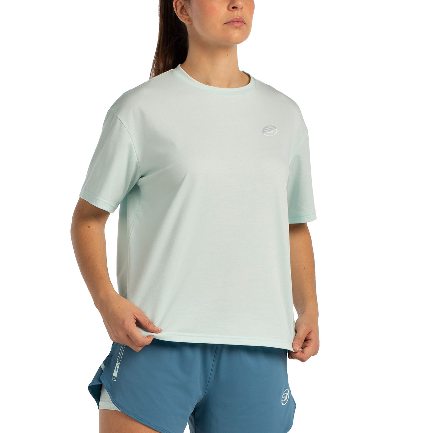 Футболка женская Bullpadel OYEME, аквамарин зеленый