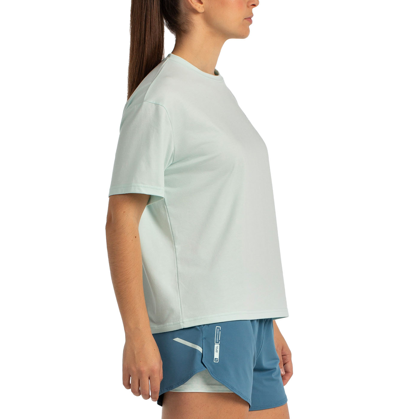 Футболка женская Bullpadel OYEME, аквамарин зеленый