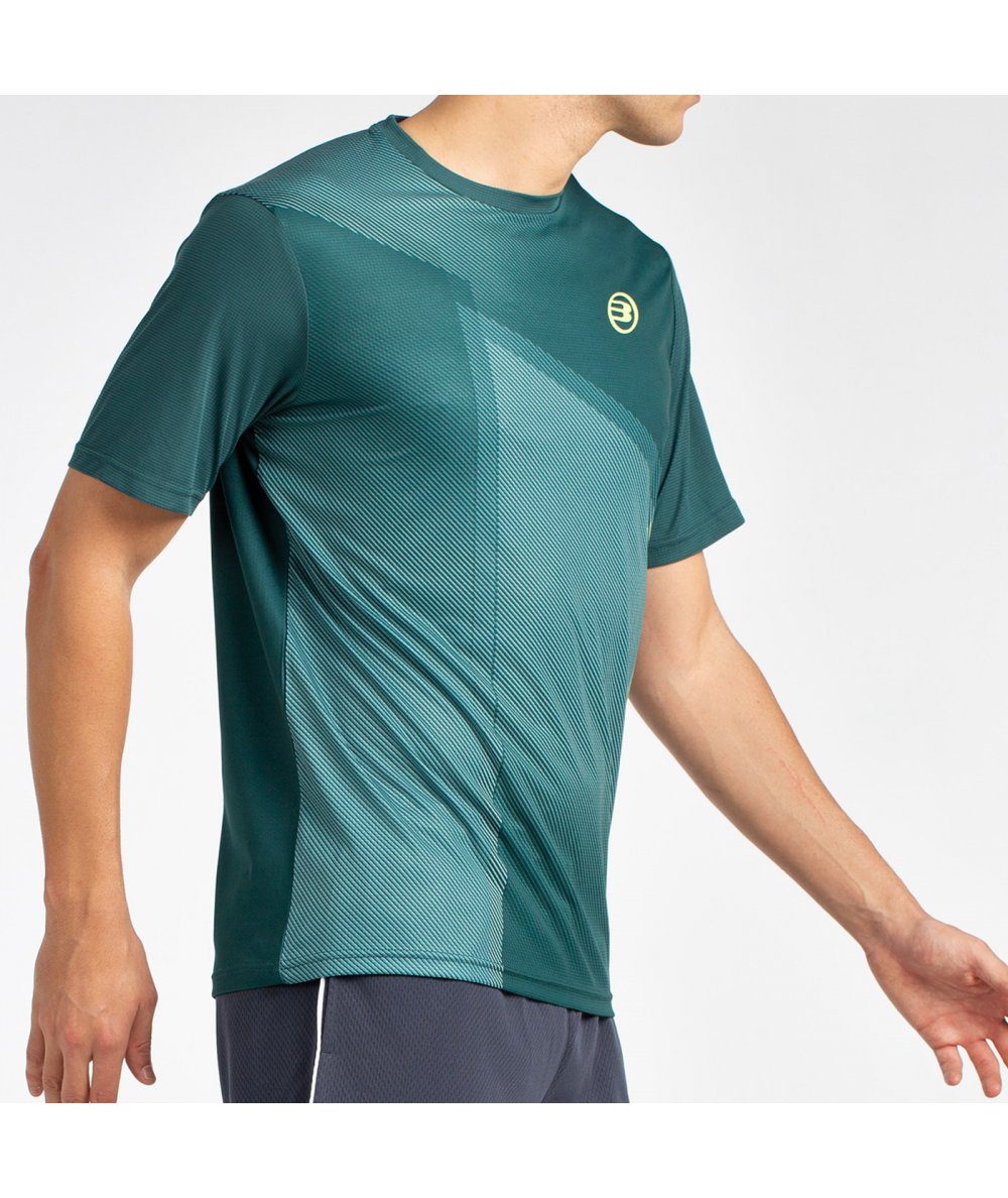 Футболка мужская Bullpadel LAGAR, темно-зеленый