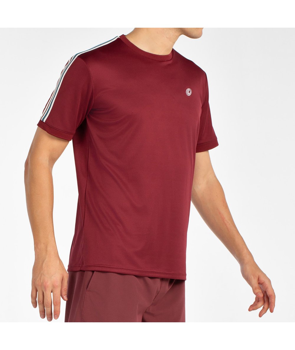 Футболка мужская Bullpadel ALDER, бордовый