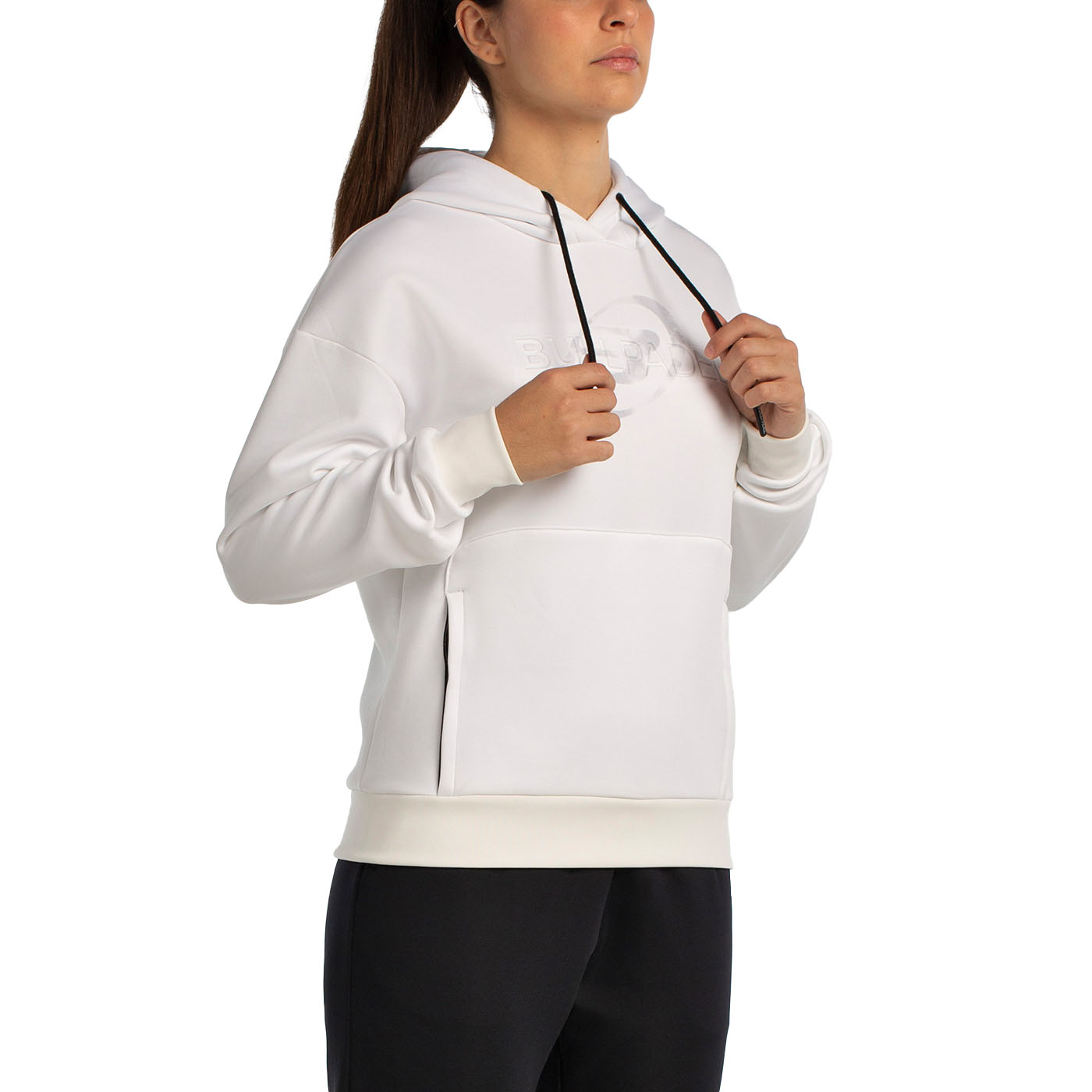 Толстовка (худи) женская Bullpadel BEFAS, белый