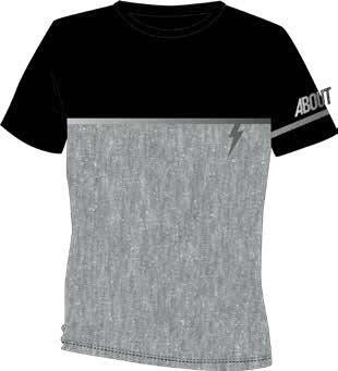 Футболка ABOUT TECH T-SHIRT RUN (ATTS02), черный