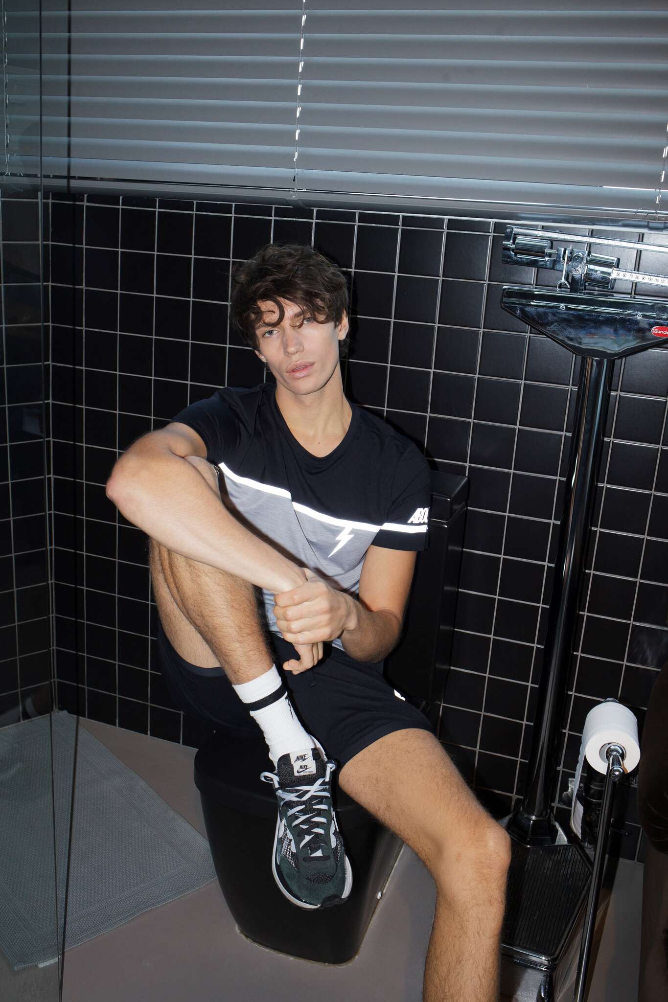 Футболка ABOUT TECH T-SHIRT RUN (ATTS02), черный