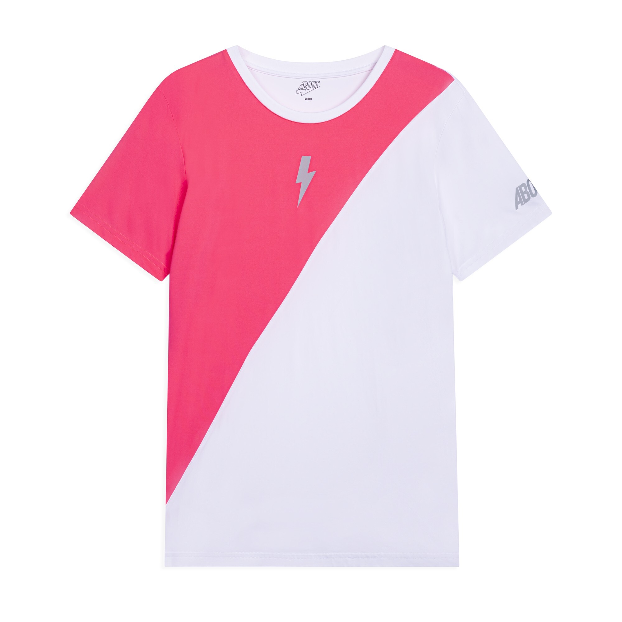 Футболка ABOUT TECH T-SHIRT RUN (ATTS03), неоновый