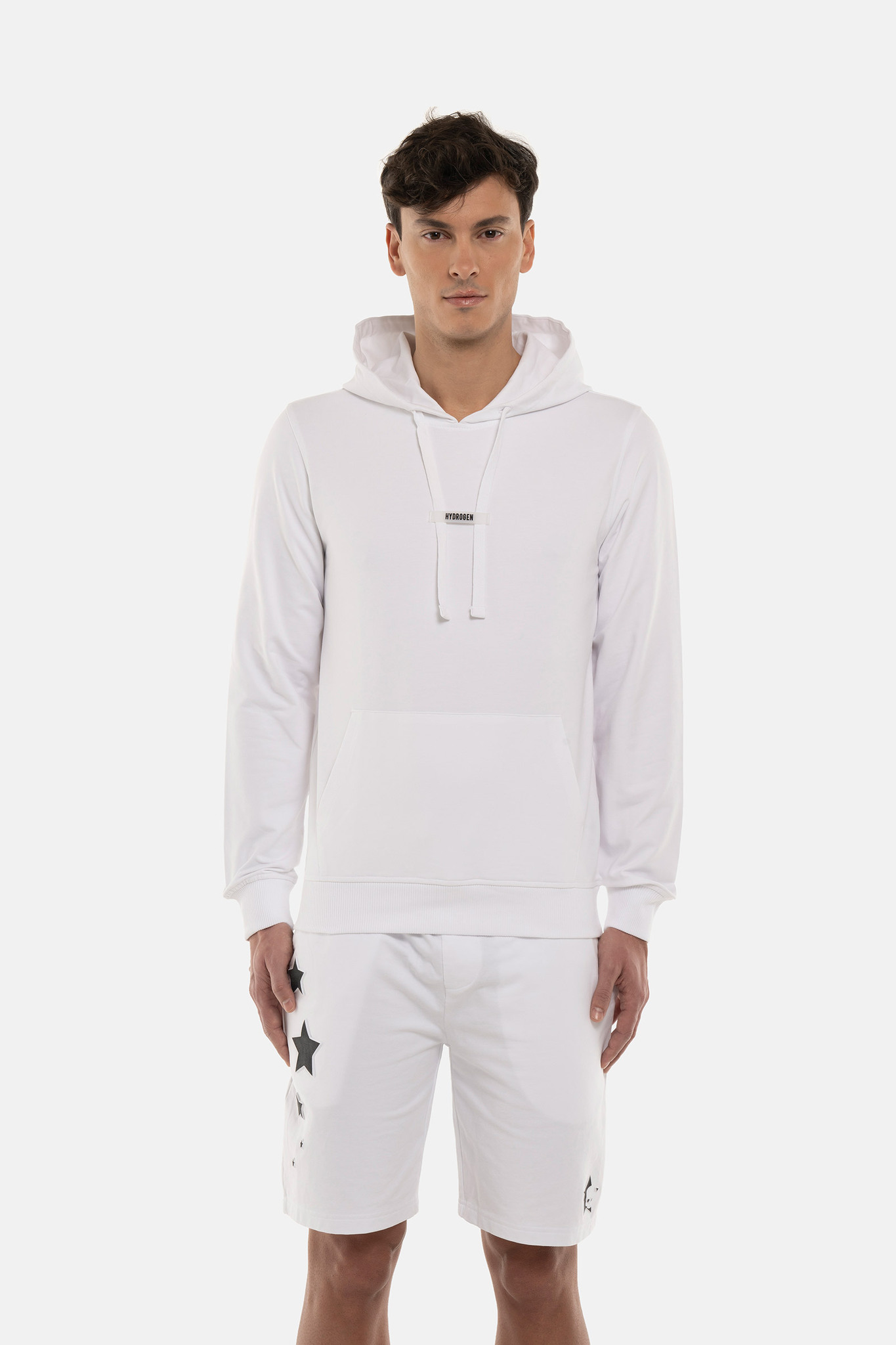 Худи HYDROGEN STARS HOODIE PADEL (DH0006), белый