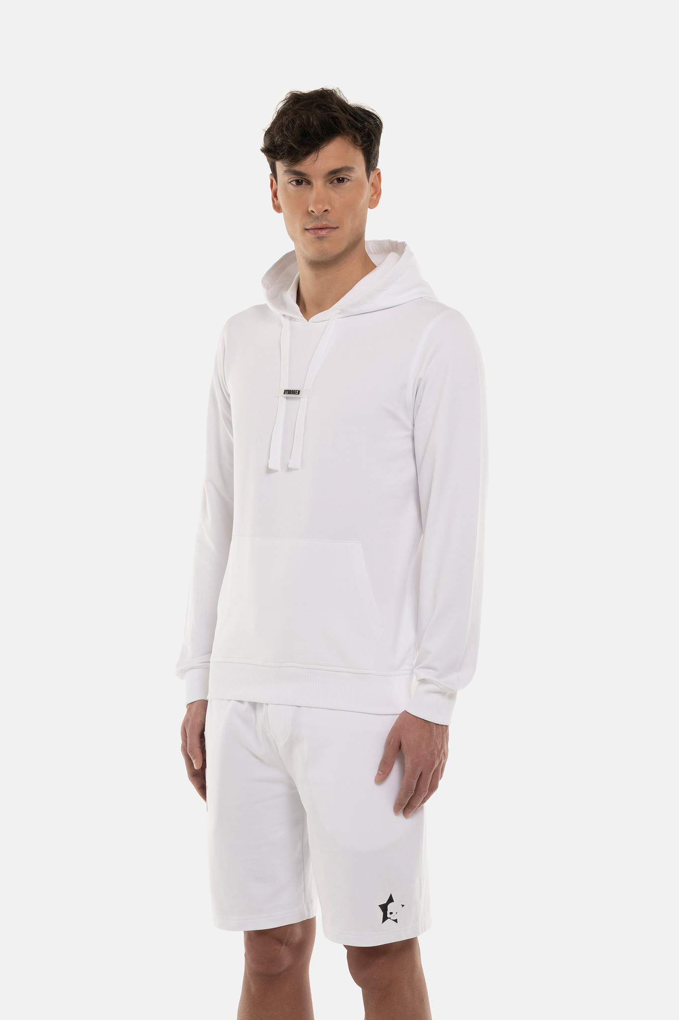 Худи HYDROGEN STARS HOODIE PADEL (DH0006), белый