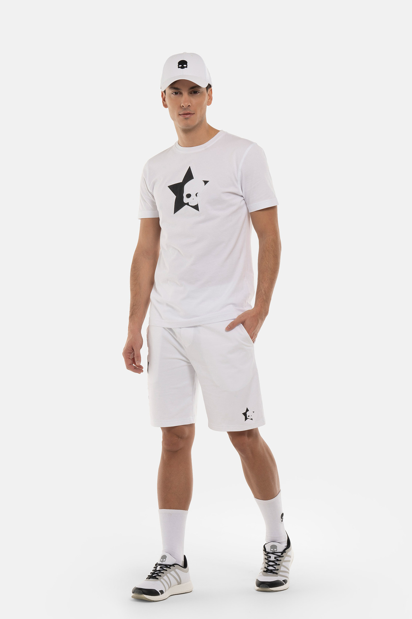 Мужская футболка HYDROGEN STAR T-SHIRT (DT0006), белый