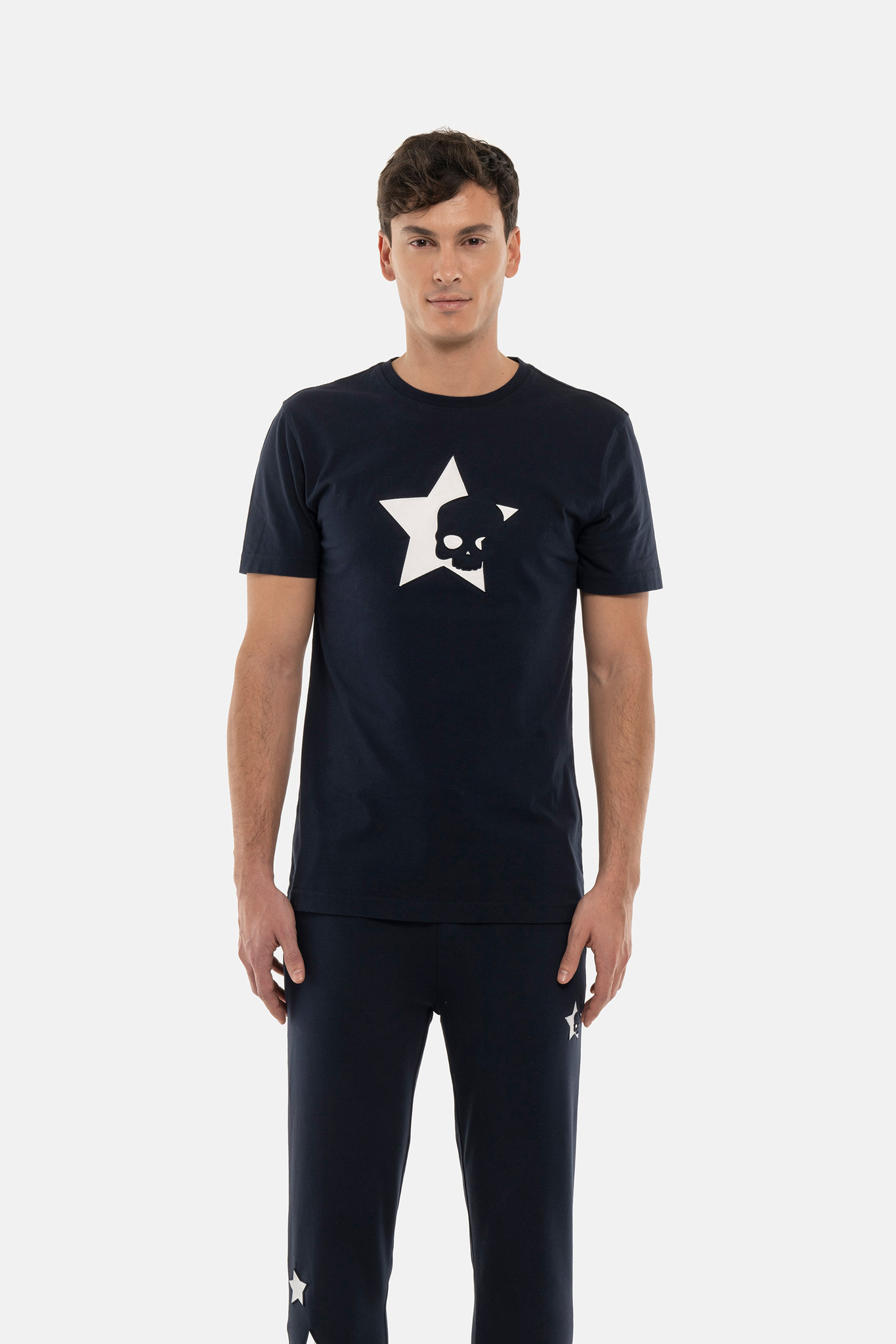 Мужская футболка HYDROGEN STAR T-SHIRT (DT0006), белый