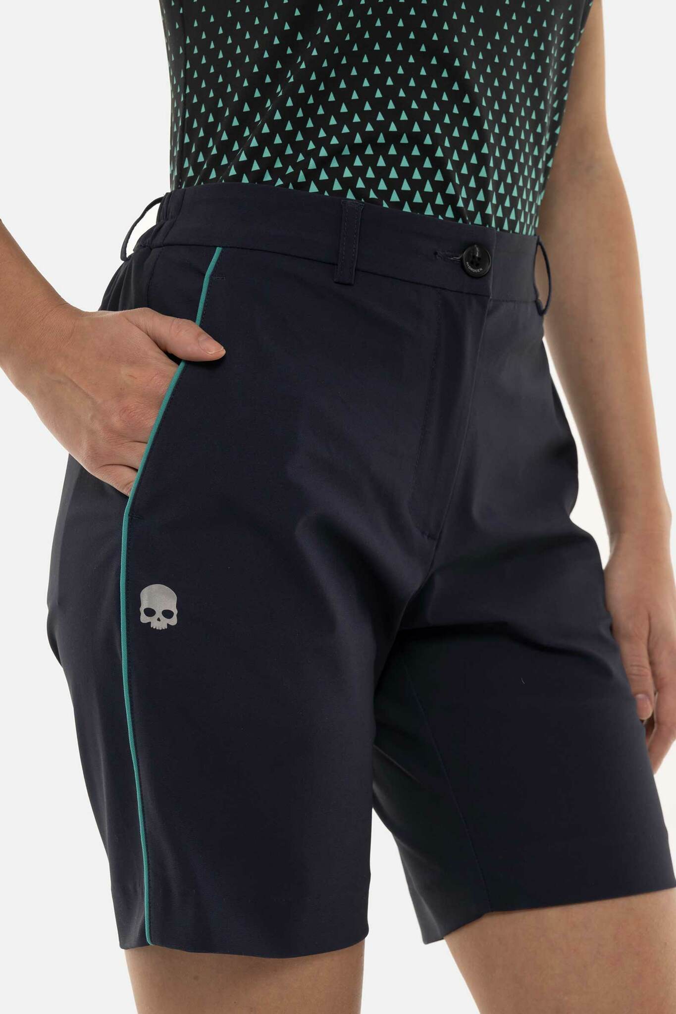 Женские шорты Hydrogen PIPING TECH SHORTS (GS1005), бежевый