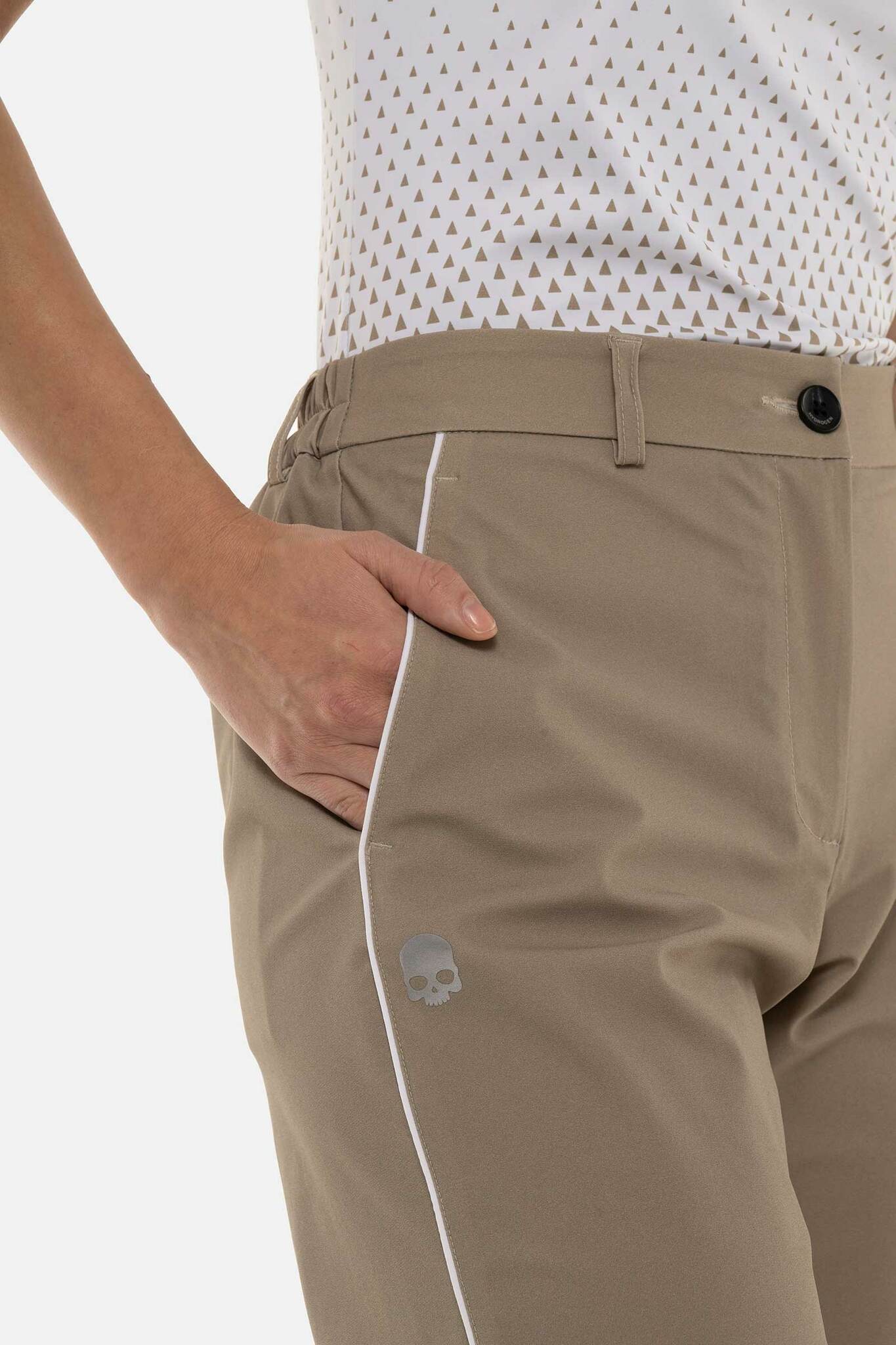 Женские шорты Hydrogen PIPING TECH SHORTS (GS1005), бежевый