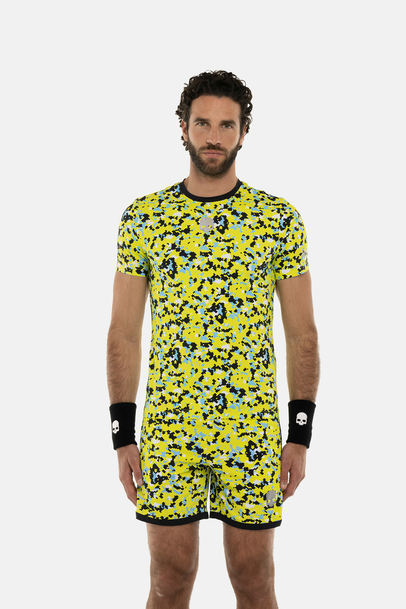 Мужская футболка HYDROGEN CAMO PIXEL TECH T-SHIRT (TT0007), желтый